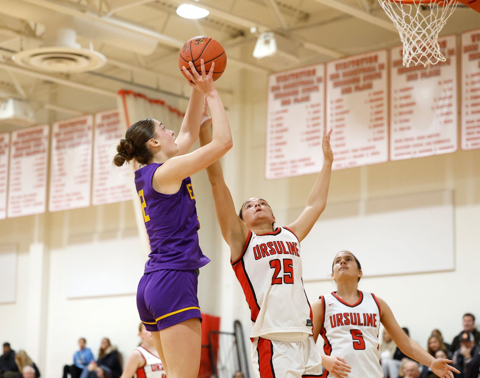 Visitation Christmas Tournament, first round: Ursuline v. Eureka
